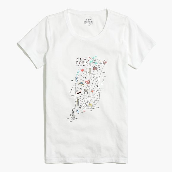 J crew womens graphic tees Clearance